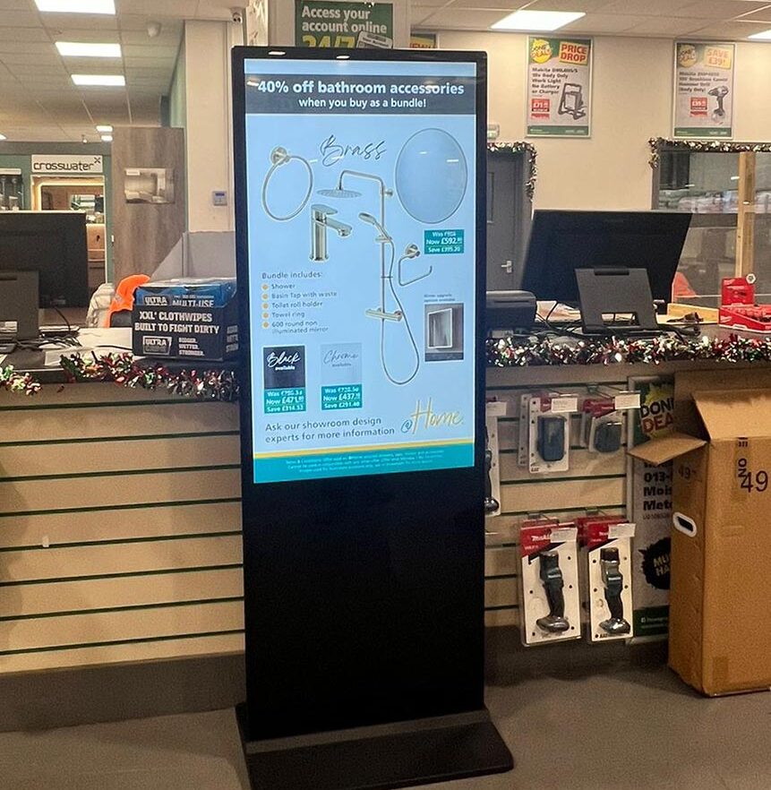 freestanding kiosk 5