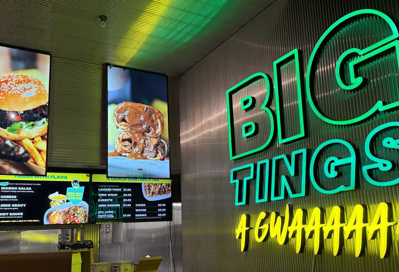 menu takeaway